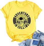 Women Adventure is Calling T-Shirt