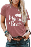 Women Mama Bear T-Shirt Mama Shirt