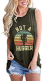 Women Not A Hugger T-Shirt Cactus Shirt