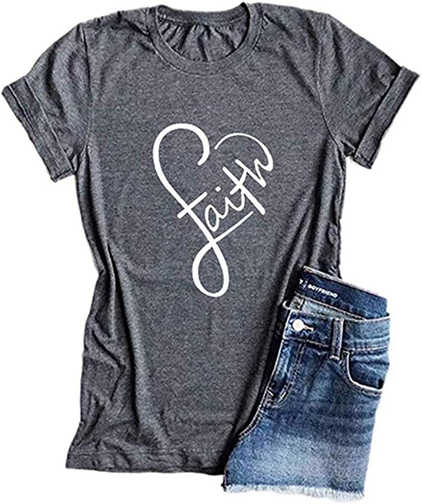 Women Faith T-Shirt Christian Shirt