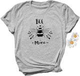 Women Bee Mine T-Shirt Bee Shirt