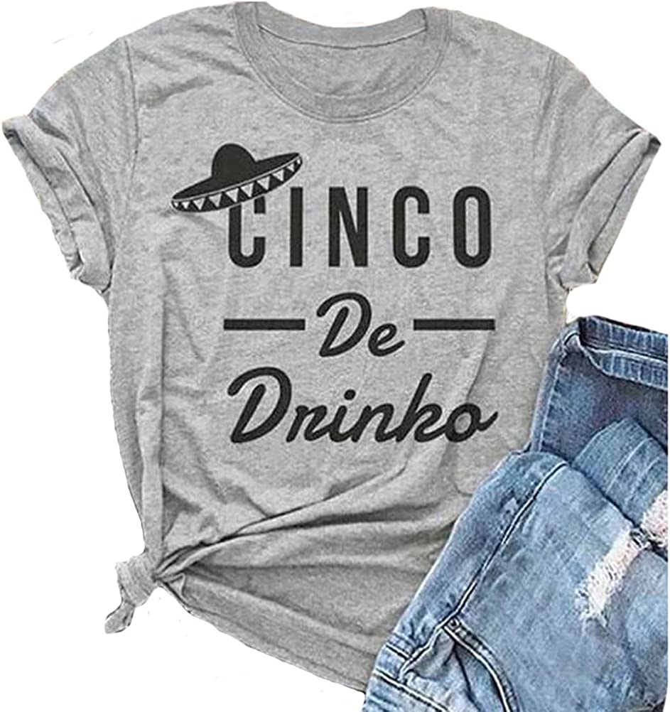 Women Cinco De Drinko T-Shirt