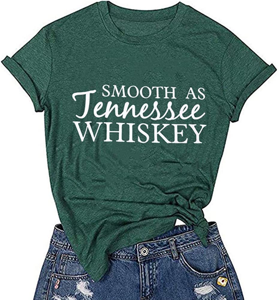 Women Smooth As Tennessee Whiskey T-Shirt