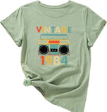 37th Birthday Vintage Shirt Vintage 1984 Birthday T-Shirt