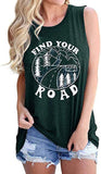 Women Find Your Road Tank Top