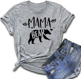 Papa Bear Mama Bear T-Shirts Matching Shirt for Mom & Dad