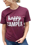 Women Happy Camper T-Shirt