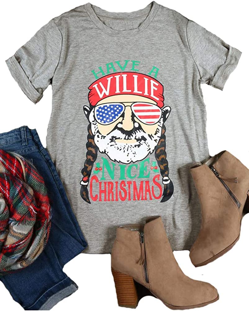 Women Have a Willie Nice Christmas T-Shirt