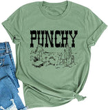 Women Punchy T-Shirt Dessert Cactus Shirt