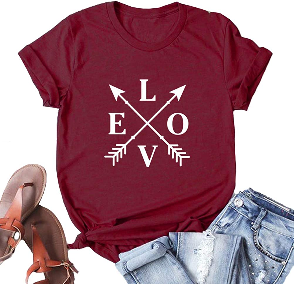 Women Love Shirt Valentines Day Shirt