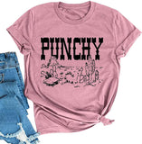 Women Punchy T-Shirt Dessert Cactus Shirt