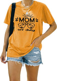 Mom Off Duty Shirt Mom Shirt for Women Mom Vacay Tee Gift for Mama