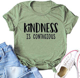 Women Kindness is Contagious T-Shirt