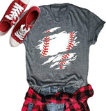 Women Baseball Cute T-Shirt Graphic Shirt