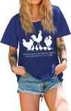 Women Driving My Husband Crazy One Chicken at A Time T-Shirt