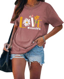 Women Love Mimi Life Yellow Daisy Shirt Gift for Mimi Tees Tops