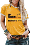 Women Day Drinking My Favorite Hobby T-Shirt