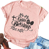 Women Easter Blessings T-Shirt Jesus Shirt
