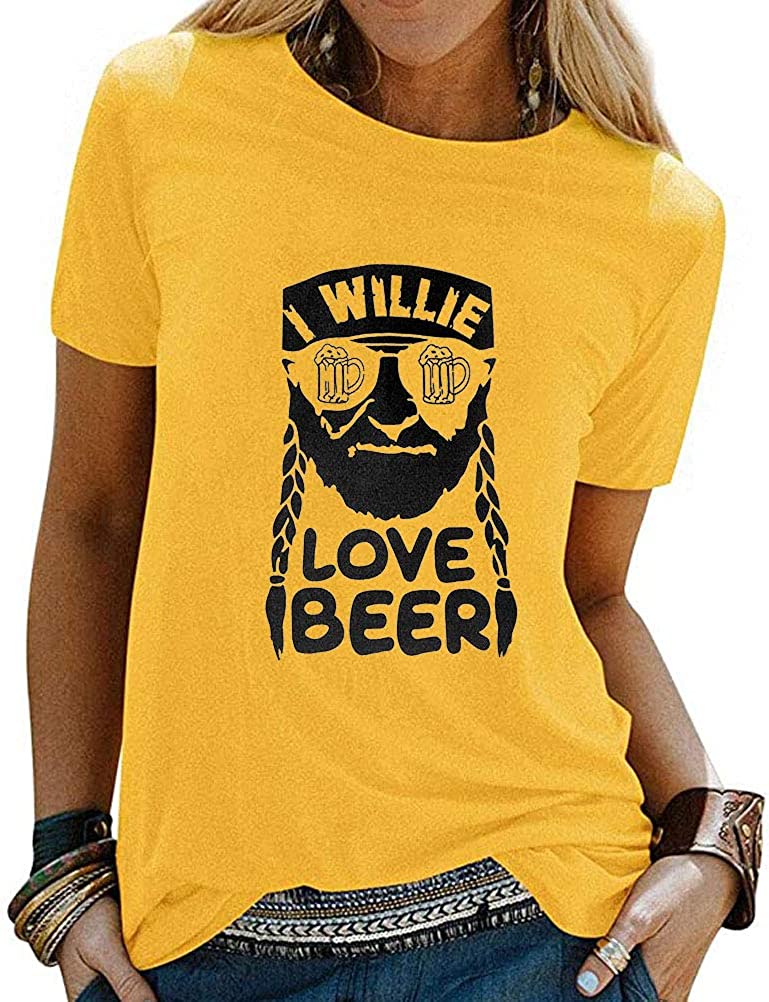 Women I Willie Love Beer T-Shirt