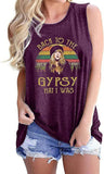 Back to The Gypsy That I was Women Tank Top Gypsy Graphic Shirt