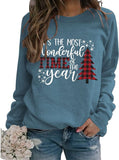 Women It's The Most Wonderful Time of The Year Christmas Sweatshirt
