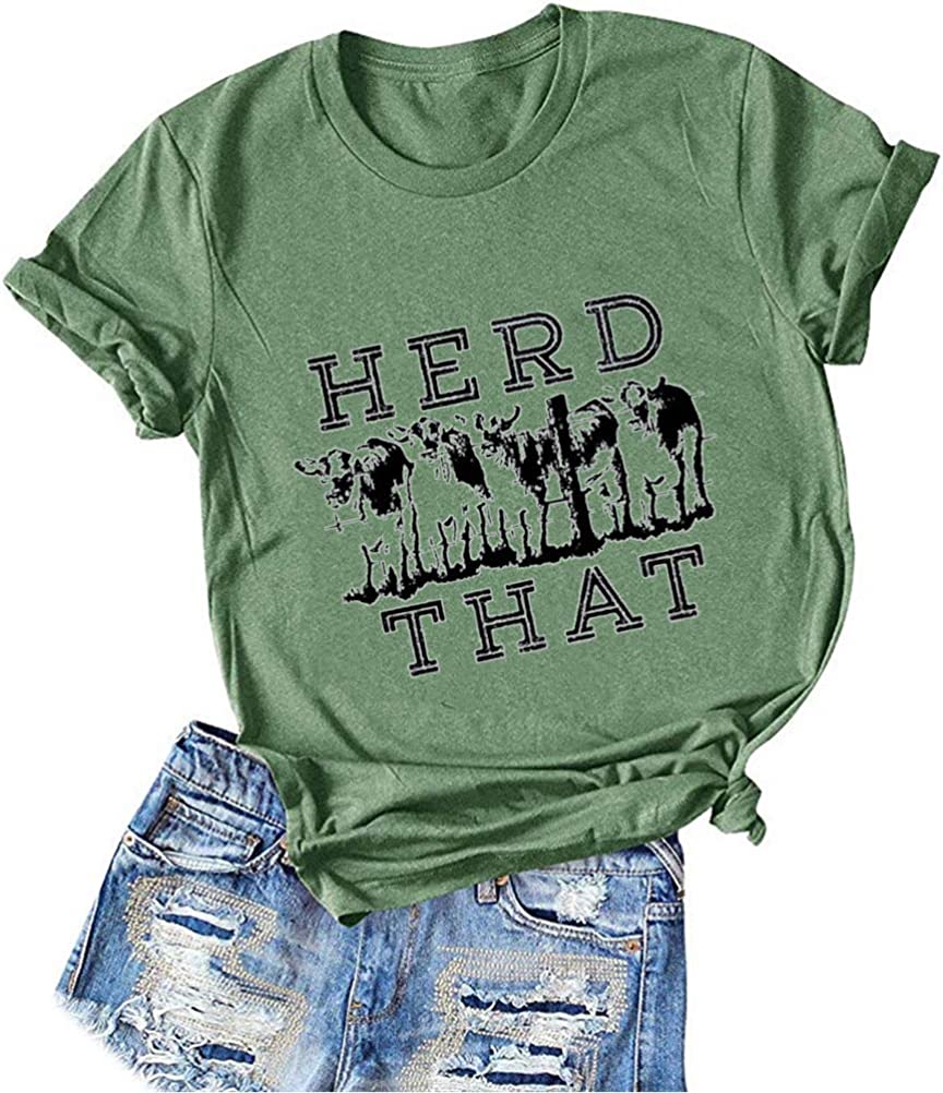 Women Herd That T-Shirt Women Graphic Tee