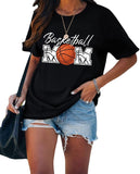 Women Basketball Mom Tshirt Tees Tops