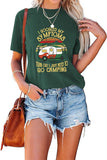 Women Camping Lover T-Shirt