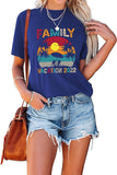 Women Family Vacation 2022 Family Trip T Shirt
