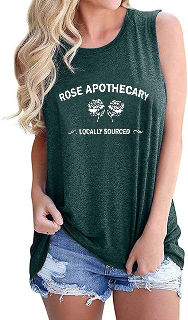 Women Rose Apothecary T-Shirt Women Graphic Shirt