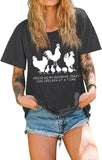 Women Driving My Husband Crazy One Chicken at A Time T-Shirt