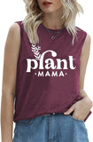 Women Plant Mama Shirt Plant Lover Gift for Mom Gift Plant T-Shirt