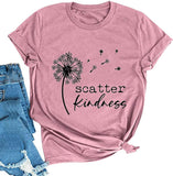 Women Scatter Kindness T-Shirt Be Kind Shirt