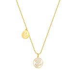 New Smiley Face Pendant Personalised Fashion Compact Design Women's Collarbone Chain