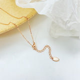 NEHZUS Jewelry, Online Celebrity, New Smart Clavicle Chain with Zircon Necklace, Live Supply.