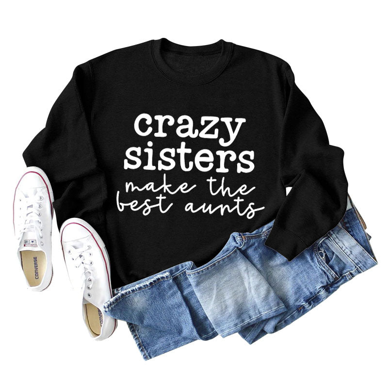 Crazy Sisters Make Bottoming Long-sleeved Shirt Large Size Sweater