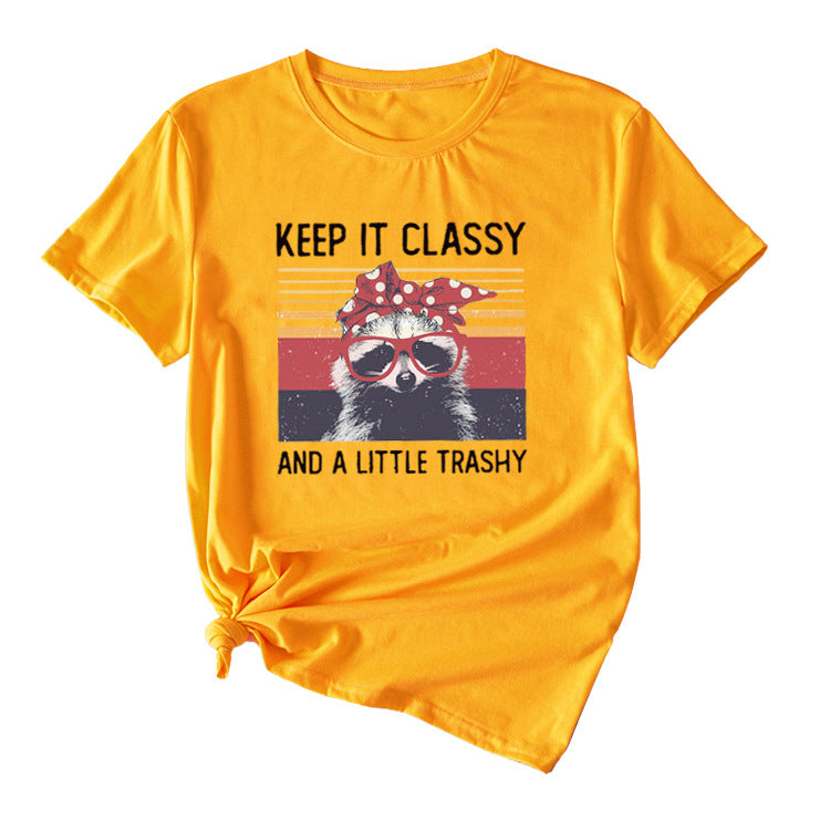Women's Top Keep It Classy and A Little Short-sleeved T-shirt