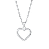 NEHZUS Love Pendant Fashionable And Versatile Stainless Steel Ladies Necklace